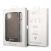 Guess GUHCP14SHGCOHK iPhone 14 / 15 / 13 6.1 czarny/black hardcase Translucent Pearl Strap